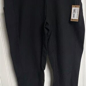 NWT Title Nine Sylvan Hybrid Hiking Tights Black Women’s Size Small